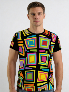 Unique T-shirts for men - SUMMERNIGHT - 100% cotton - GERMENS artfashion - Sizes S to 5XL
