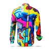 WELCOME CHEMNITZ 2025 - Colourful long-sleeved shirt made of cotton - GERMENS