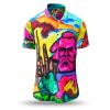 Capital of Culture 2025 - Summer shirts short sleeve WELCOME CHEMNITZ 2025 by GERMENS artfashion made of 100 % cotton