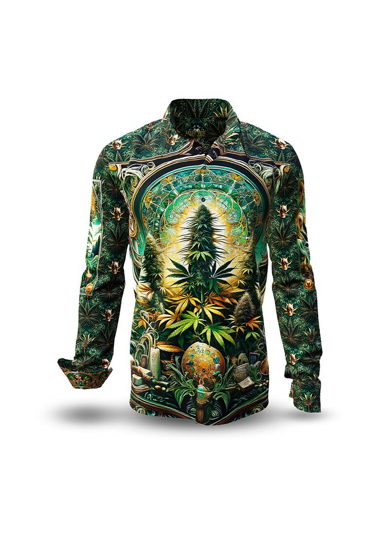 MARY JANE shirt: style meets cannabis elegance - GERMENS casual shirt