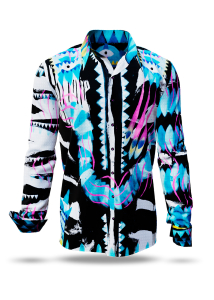 Discover colorful button up shirts for men MUHAT COUTURE - 100% cotton