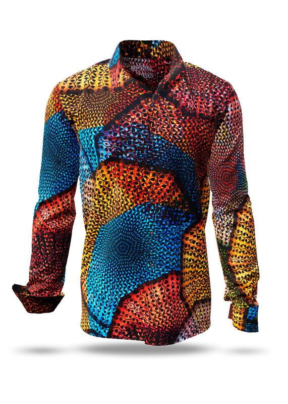 Discover Button Up Shirt CITYHALL CHEMNITZ - 100 % co