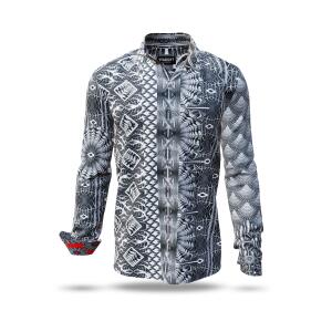 men´s long sleeve casual shirts VIADUKT CHEMNITZ -...