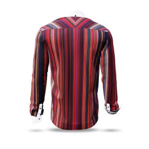 men´s long sleeve casual shirts ALPHA CENTAURI RED...