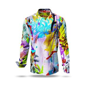 BOOM BOOM BOOM - colourful leisure men´s shirt -...