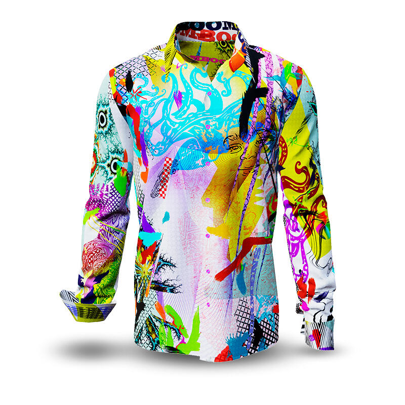 BOOM BOOM BOOM - colourful leisure men´s shirt - GERMENS