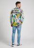 Button Down Long Sleeve Shirts BOOM BOOM BOOM – GERMENS artfashion – 100 % Cotton - Size XL