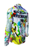 Button Down Long Sleeve Shirts BOOM BOOM BOOM – GERMENS artfashion – 100 % Cotton - Size XXL