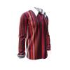 men´s long sleeve casual shirts ALPHA CENTAURI RED - GERMENS
