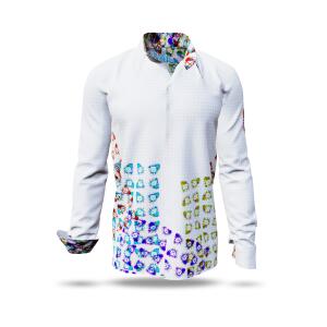 NAYARA - White men´s shirt  by GERMENS artfashion