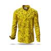 Button Up Shirt GRAVUR YELLOW from GERMENS