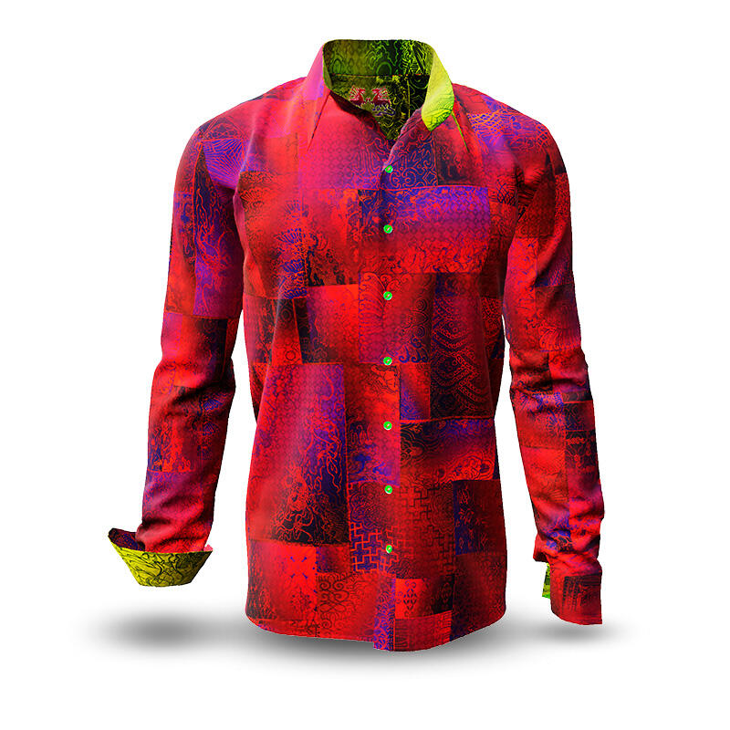 Red designer shirt DRACO by Germens