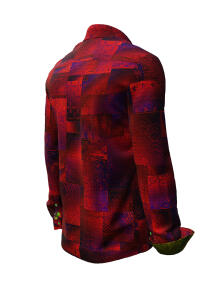 DRACO ROT Hemden Herren - 100 % Baumwolle - GERMENS...