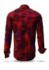 Long Sleeve Button-down Shirt Men DRACO ROT – GERMENS artfashion – Size S