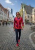 Discover colorful button up shirts for men DRACO RED - 100% cotton