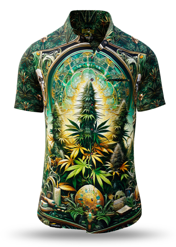 Kurzarmhemd Herren MARY JANE – GERMENS artfashion – Größe L