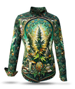 Womens MARY JANE blouses from GERMENS in cannabis style
