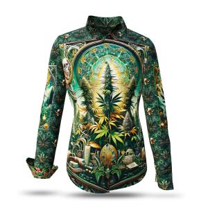 Womens MARY JANE blouses from GERMENS in cannabis style