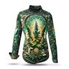 Womens MARY JANE blouses from GERMENS in cannabis style