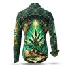 Blusen Damen MARY JANE von GERMENS im Cannabis Stil