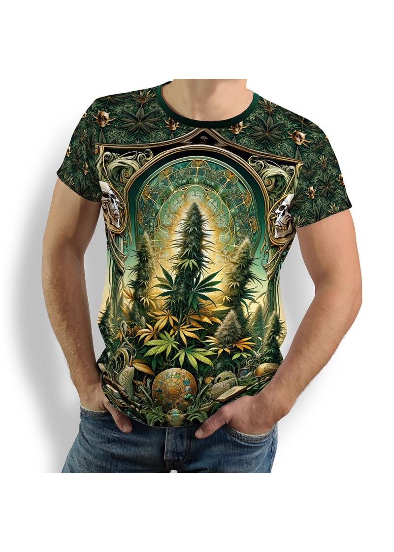 T Shirt Herren MARY JANE von GERMENS im Cannabis Style