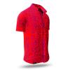 Button up shirt for summer PORTE NOTRE-DAME PARIS ROUGE - GERMENS