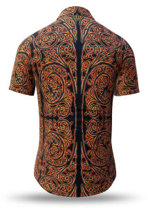 Summer shirt for men PORTE NOTRE-DAME PARIS BOUGIE - 100%...