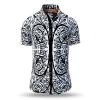 Button up shirt for summer PORTE NOTRE-DAME PARIS CONTRASTE - GERMENS
