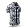 Button up shirt for summer PORTE NOTRE-DAME PARIS CONTRASTE - GERMENS