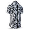 Button up shirt for summer PORTE NOTRE-DAME PARIS CONTRASTE - GERMENS