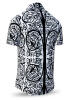 PORTE NOTRE DAME PARIS CONTRASTE summer shirt - 100% cotton - GERMENS artfashion XXL