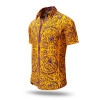 Button up shirt for summer PORTE NOTRE-DAME PARIS JAUNE - GERMENS