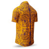 Button up shirt for summer PORTE NOTRE-DAME PARIS JAUNE - GERMENS