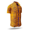 Button up shirt for summer PORTE NOTRE-DAME PARIS JAUNE - GERMENS