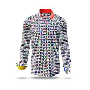 Entdecke bunte Hemden Herren SOJOURNER VIVID - 100 % BW