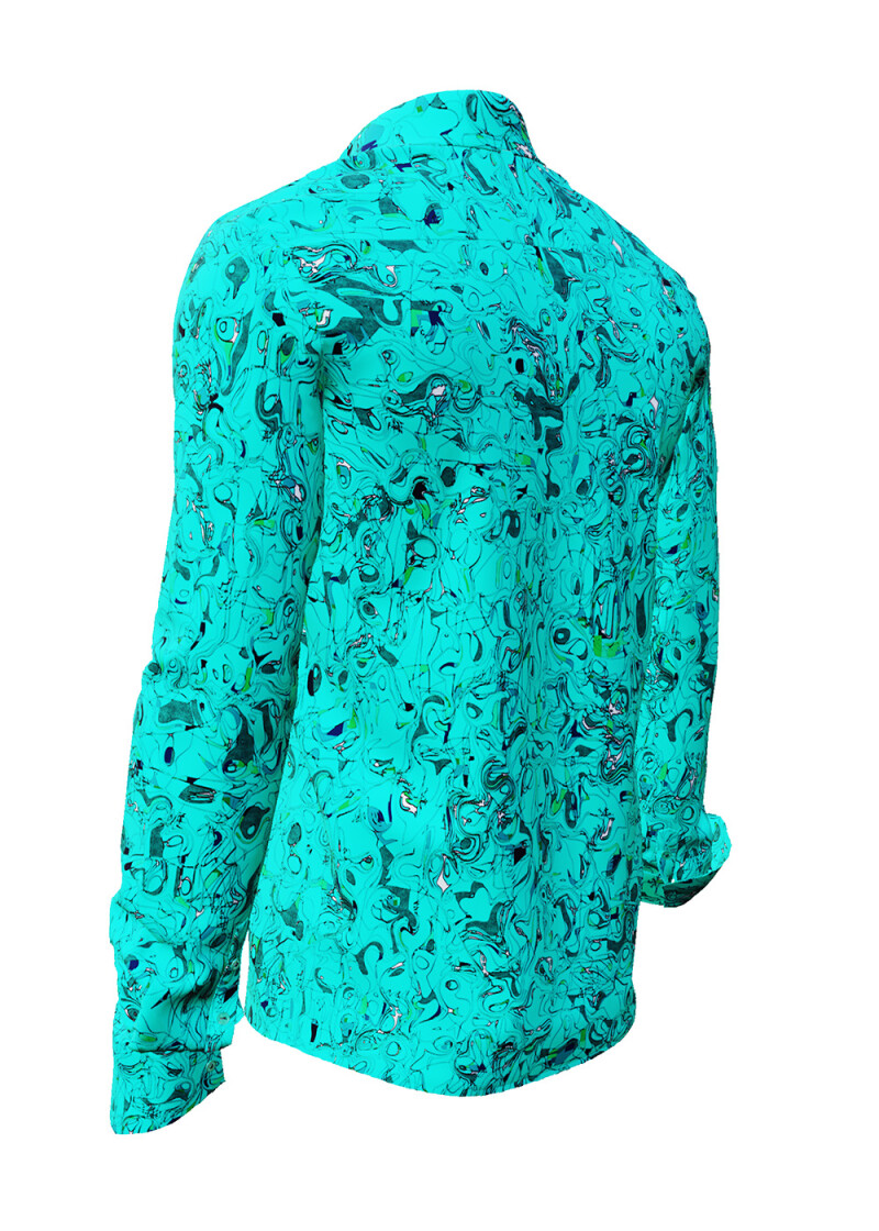 GRAVUR MINT - Mintgrnes Freizeithemd - GERMENS
