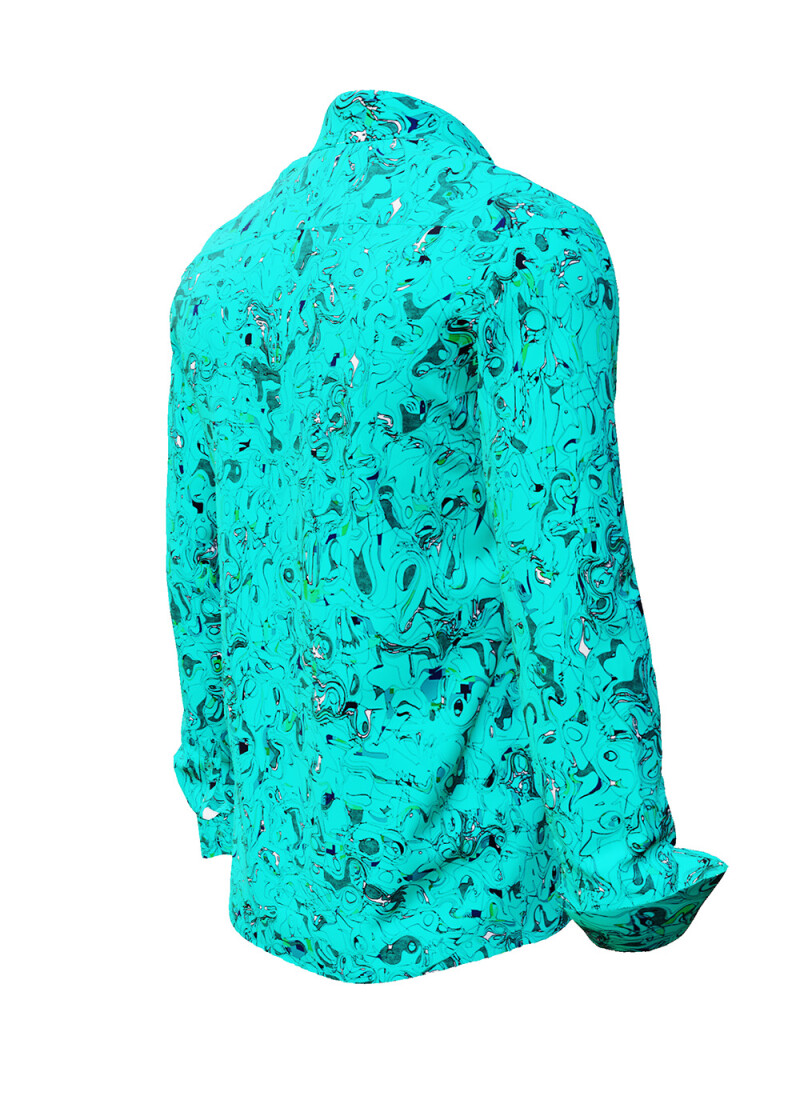 GRAVUR MINT - Mintgrnes Freizeithemd - GERMENS