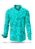 Entdecke bunte Hemden Herren GRAVUR MINT - 100 % Baumwolle