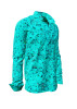 Casual Long Sleeve Shirts GRAVUR MINT – GERMENS artfashion – 100 % Cotton - Size XXL