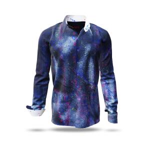 SPLASH - Dark blue mensshirt  - GERMENS