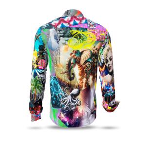 Discover Button Up Shirt CYBER ODYSSEY - 100 % cotton