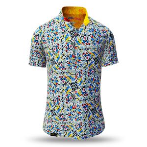 Button up shirt for summer PLAYERS TIME - GERMENS