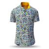 Button up shirt for summer PLAYERS TIME - GERMENS