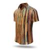 Hemd für den Sommer WATERFALL BROWN von GERMENS