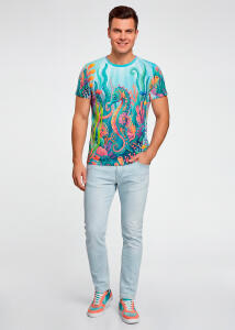 Herren T-Shirt SIEBEN AUF EINEN KLICK COLLECTION - Jede...