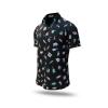 Musician Short-Sleeve Button-Up Shirt SONATA SPECTRUM from GERMENS