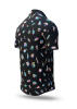 MUSIKER HEMDEN KURZARM SONATA SPECTRUM Sommerhemd - 100 % Baumwolle - GERMENS artfashion