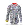 men´s long sleeve casual shirts SOJOURNER VIVID - GERMENS
