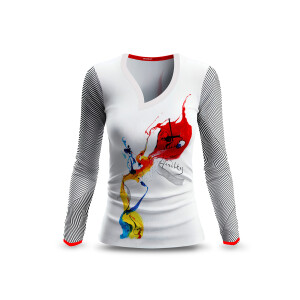 Long sleeve shirt ladies HERZBLUT by GERMENS artfashion -...
