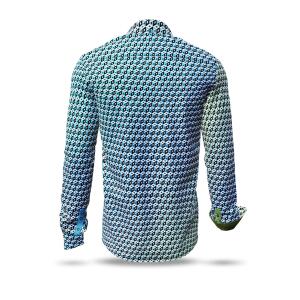 men´s long sleeve casual shirts CUBO AZUR - GERMENS
